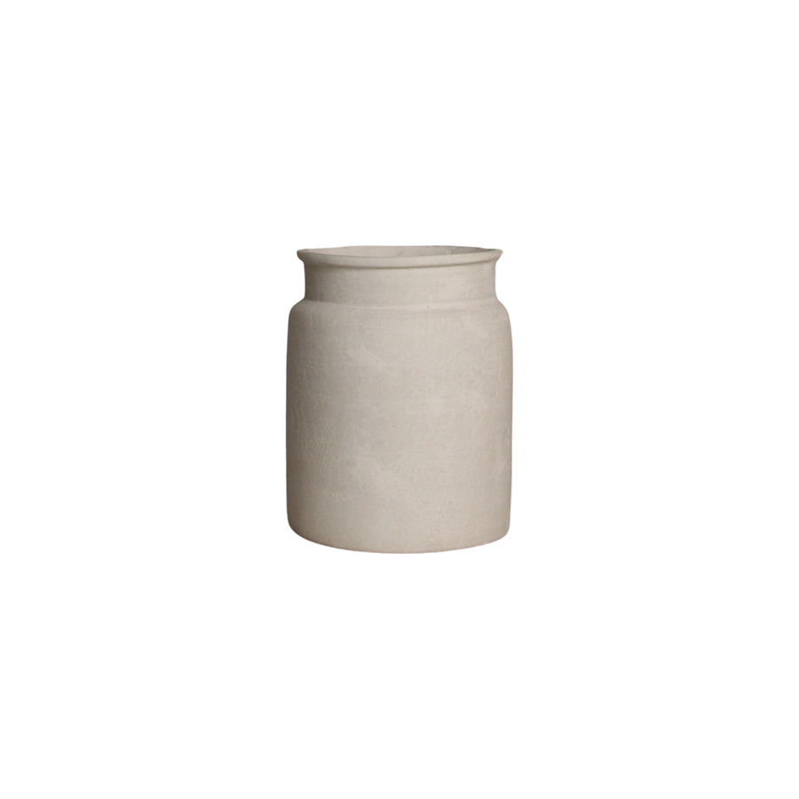 Chalk decoratieve vaas mandore l - 37,5x37,5x35 cm