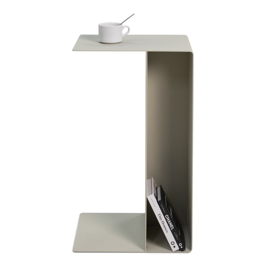 Bijzettafel Slide High Banktafel sand