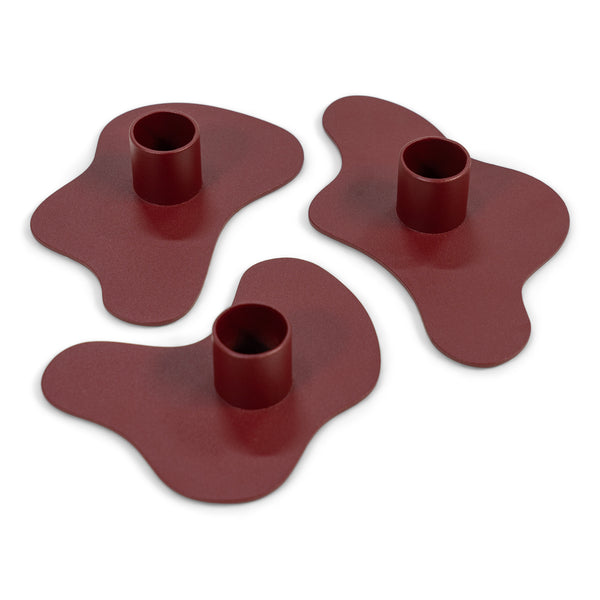 Kandelaar Melt burgundy
