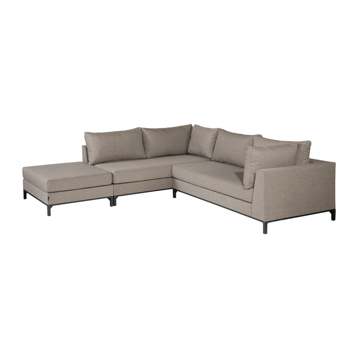 Sicilie tuin loungeset links taupe