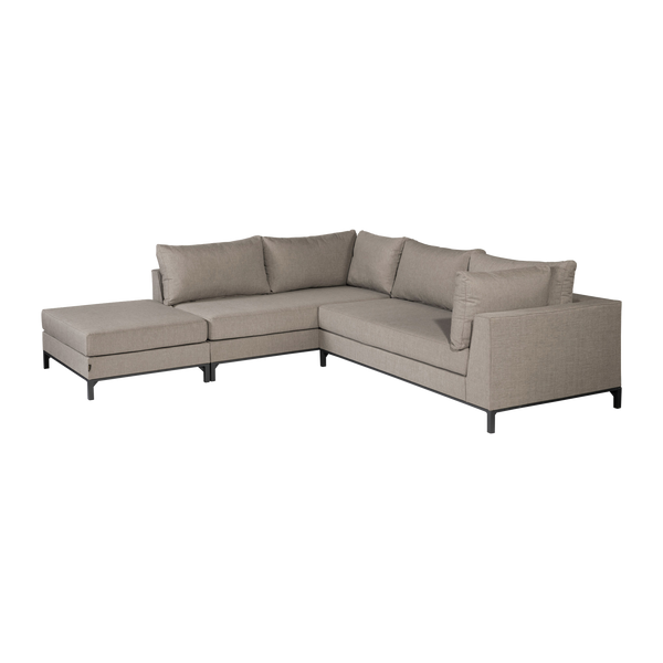 Sicilie tuin loungeset links taupe