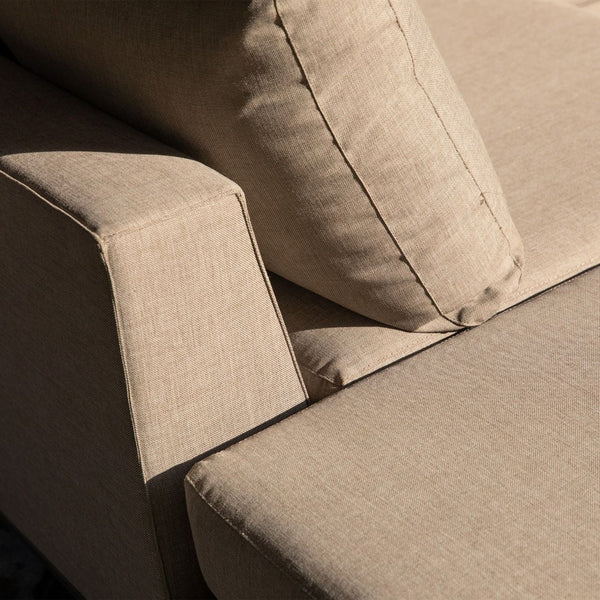 Sicilie tuin loungeset links taupe