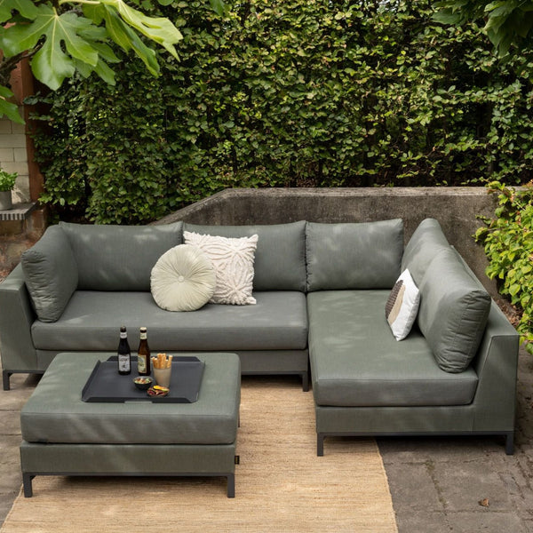 Sicilie tuin loungeset rechts groen