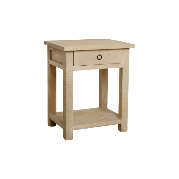 Beachwood nachtkastje mangohout - 50x38x60 cm