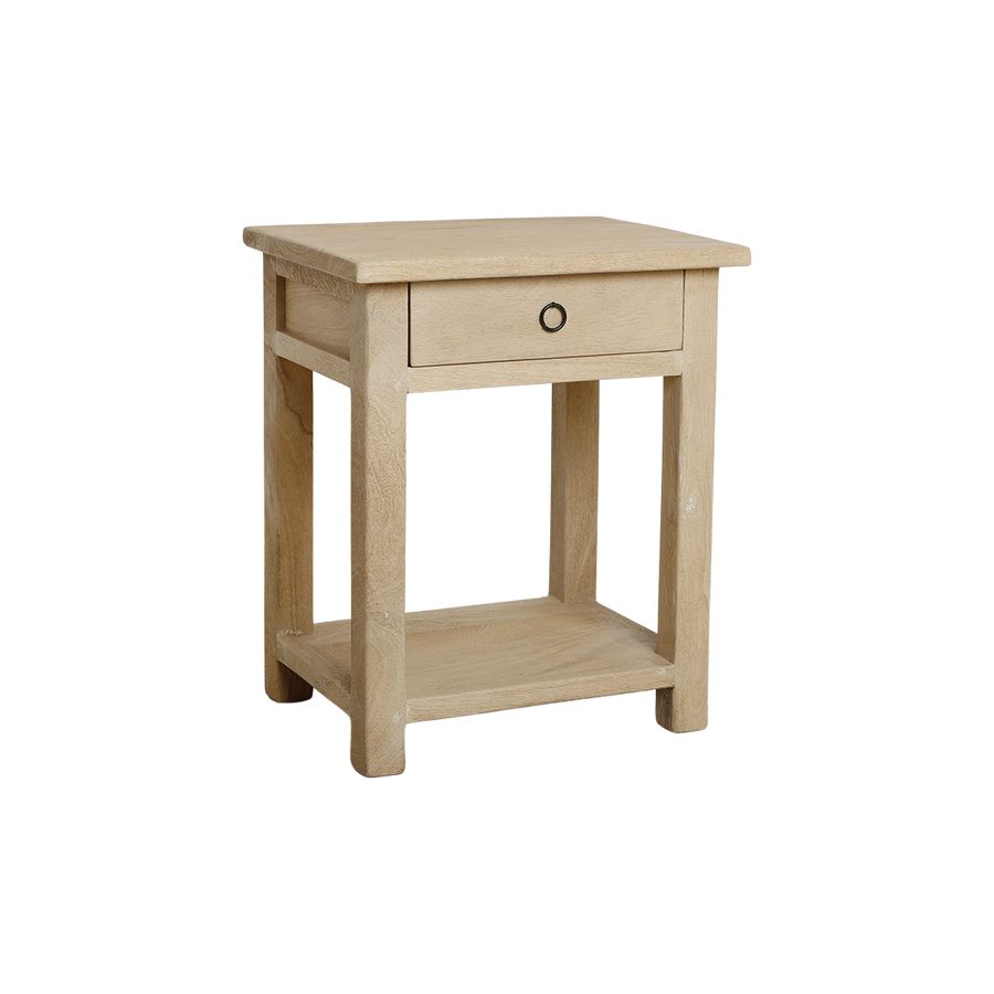 Beachwood nachtkastje mangohout - 50x38x60 cm