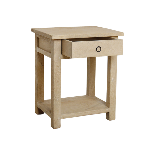 Beachwood nachtkastje mangohout - 50x38x60 cm