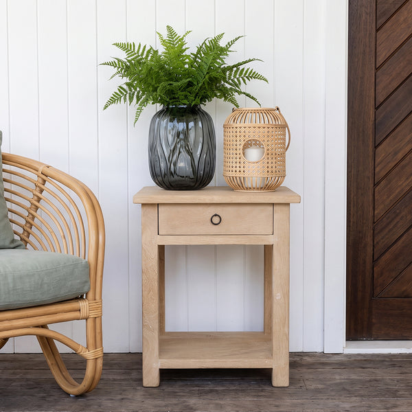 Beachwood nachtkastje mangohout - 50x38x60 cm