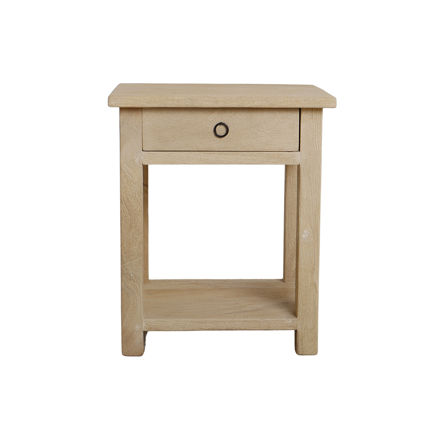 Beachwood nachtkastje mangohout - 50x38x60 cm
