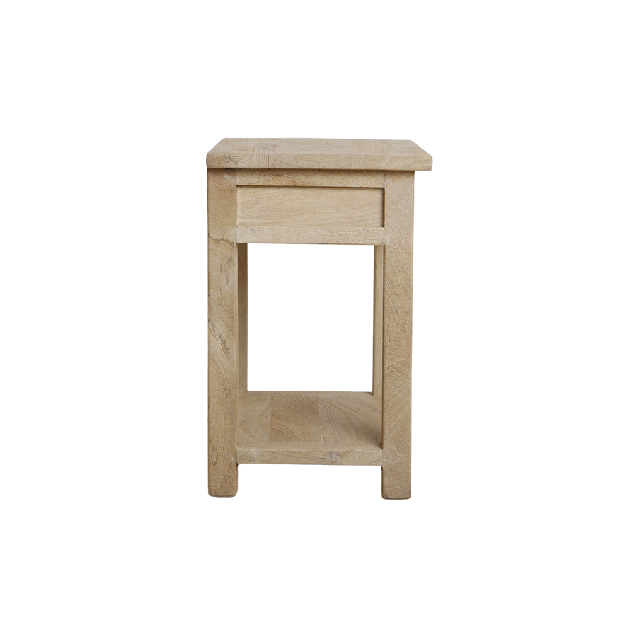 Beachwood nachtkastje mangohout - 50x38x60 cm