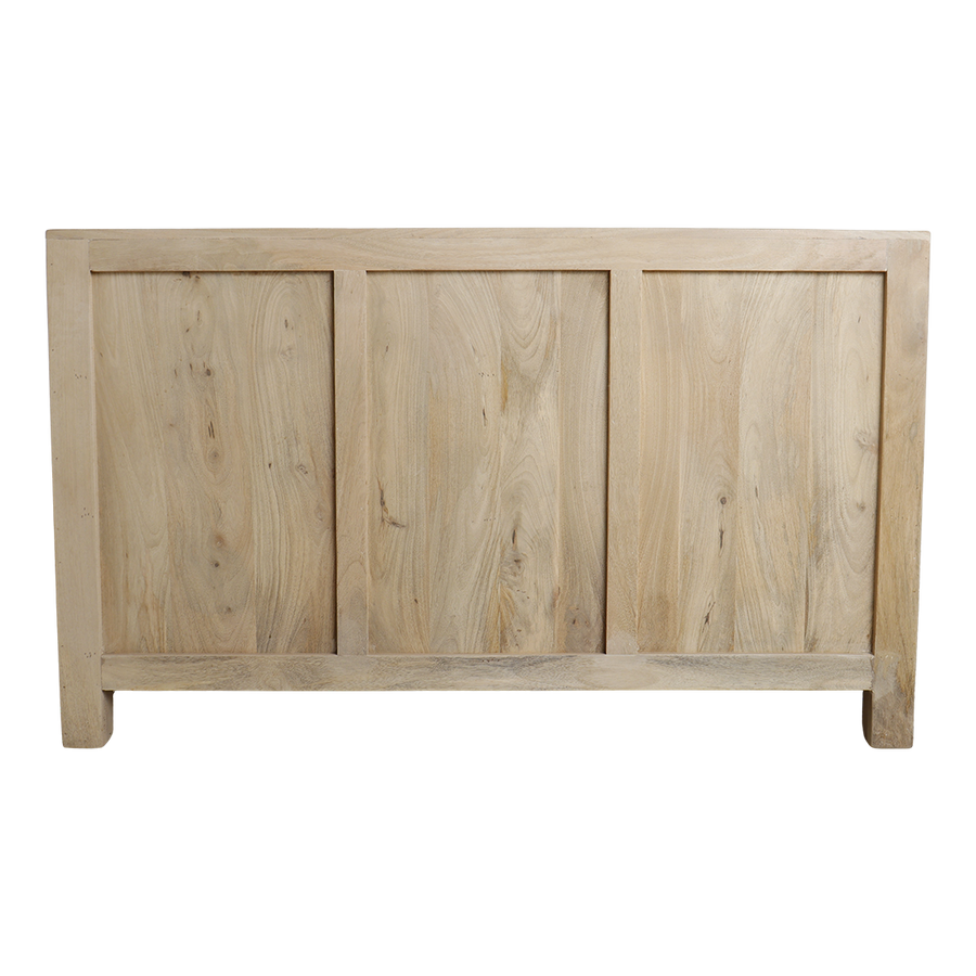 Beachwood ladekast mangohout - 140x42x85 cm