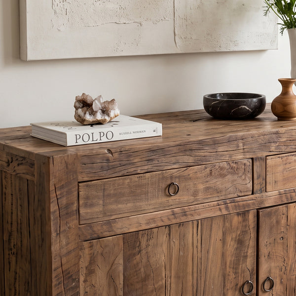 Farmwood houten dressoir - 120x45x85 cm