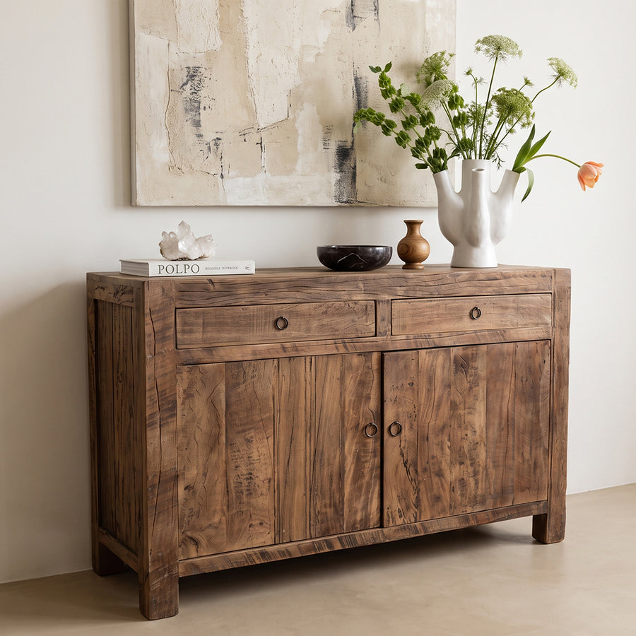 Farmwood houten dressoir - 120x45x85 cm