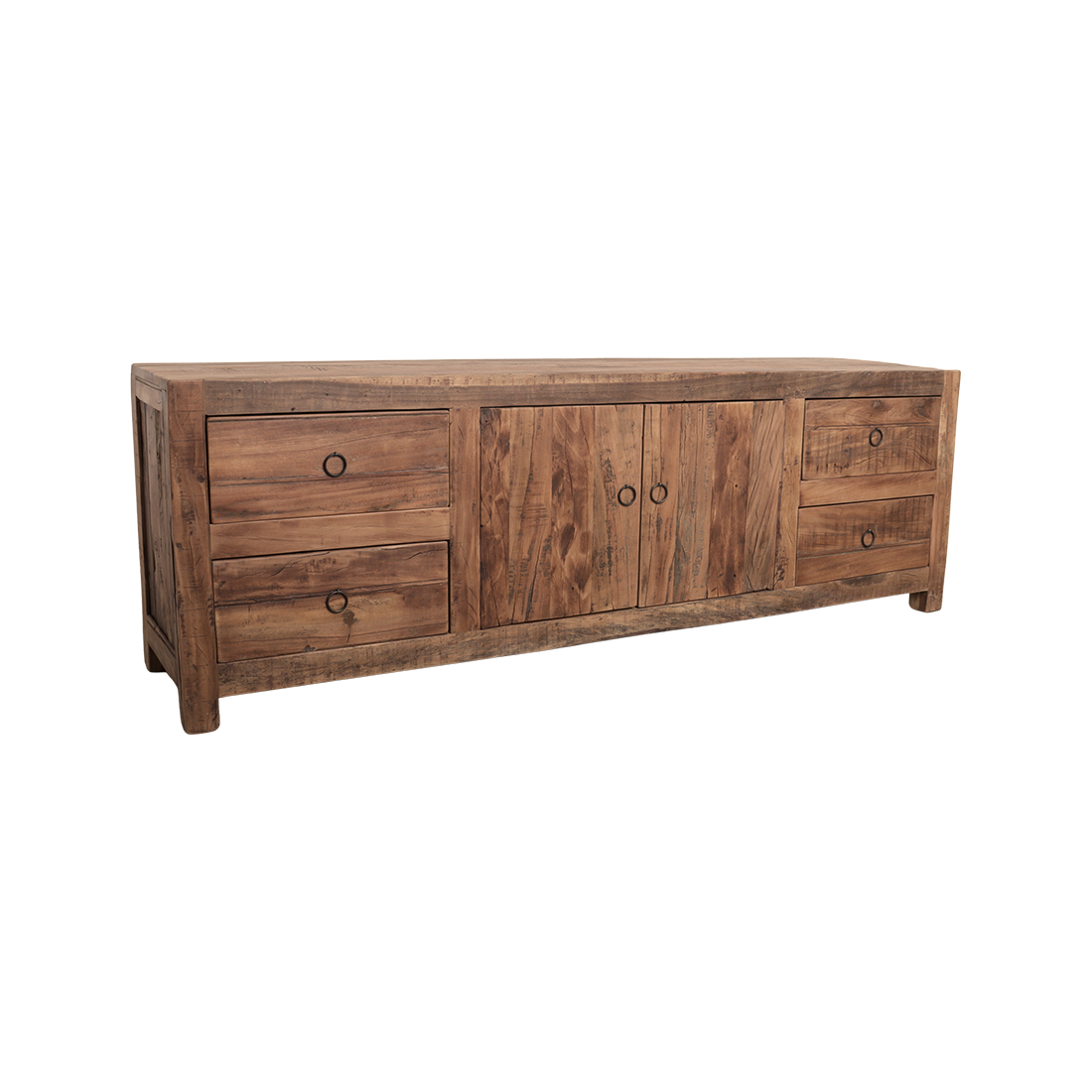 Farmwood houten tv-meubel - 180x42x60 cm