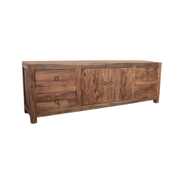 Farmwood houten tv-meubel - 180x42x60 cm