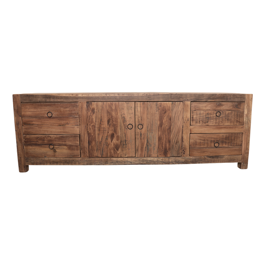 Farmwood houten tv-meubel - 180x42x60 cm