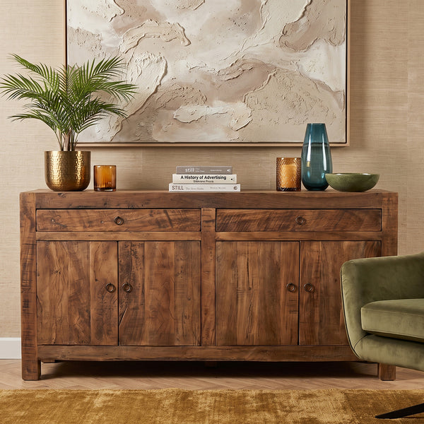 Farmwood houten dressoir - 160x42x85 cm