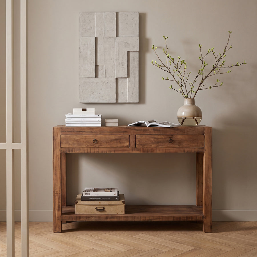 Farmwood houten sidetable - 120x38x85 cm