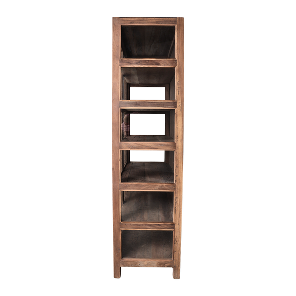 Farmwood houten vitrinekast - 114x50x190 cm