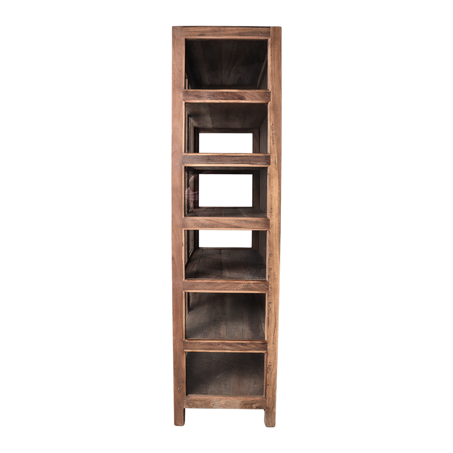 Farmwood houten vitrinekast - 114x50x190 cm