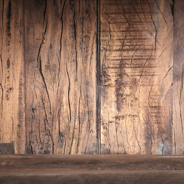 Farmwood houten vitrinekast - 114x50x190 cm