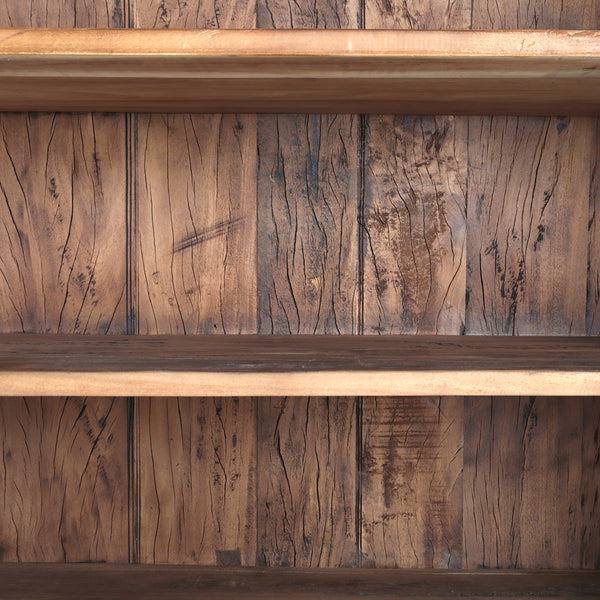 Farmwood houten vitrinekast - 114x50x190 cm