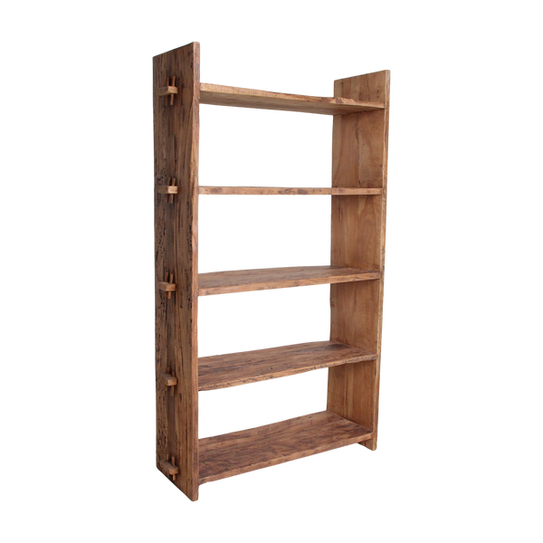 Farmwood opbergrek - fsc-gerecycled hout - 100x37x180 cm