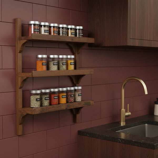Factory keukenrek - fsc-gerecycled hout - 50x16x64 cm