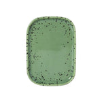 Serveerschaal 70s ceramics crayon groen