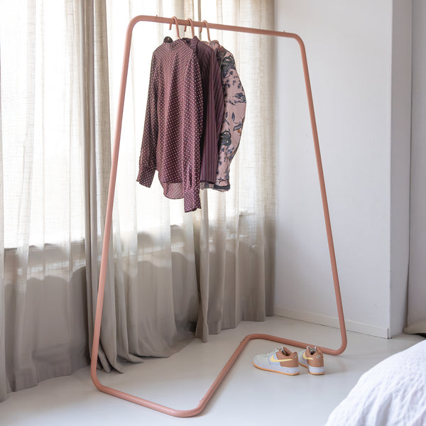 Kledingrek Hang-on clay terra