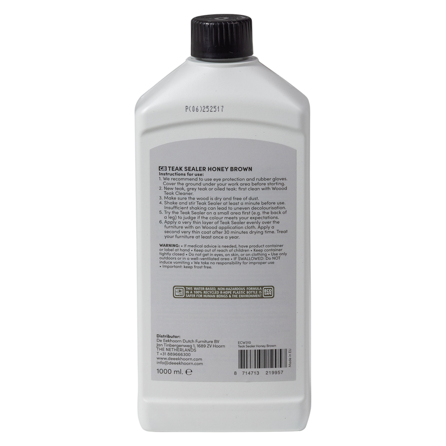 CARE OUTDOOR TEAK SEALER HONEYBROWN 1000ML