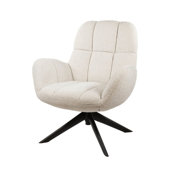 Elvis draaifauteuil 360 - Monet - Pearl 0855