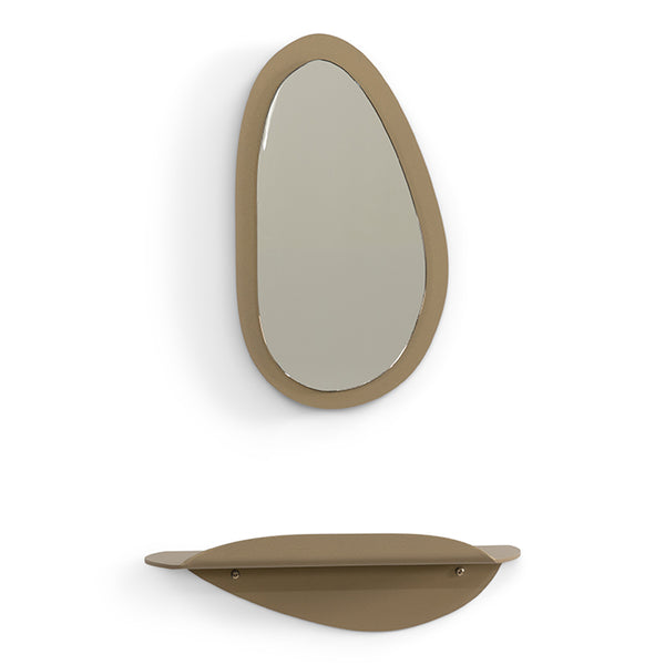 Wandplank Pipa Bottom champagne