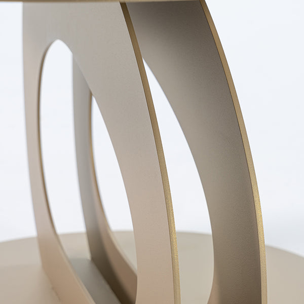 Salontafel Tonda champagne