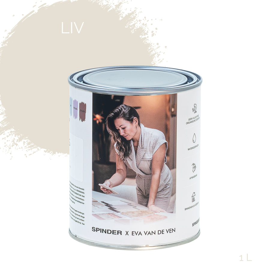 Muurverf Spinder X Eva Wall Paint liv
