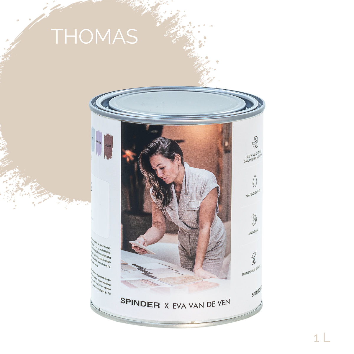 Muurverf Spinder X Eva Wall Paint thomas