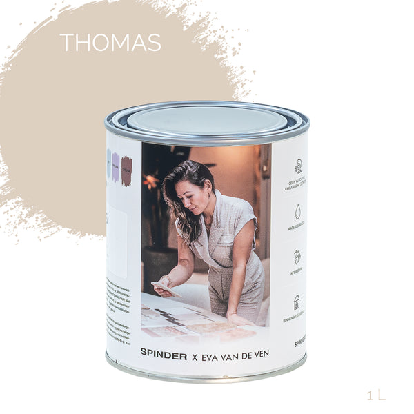 Muurverf Spinder X Eva Wall Paint thomas