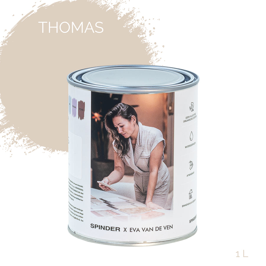 Muurverf Spinder X Eva Wall Paint thomas