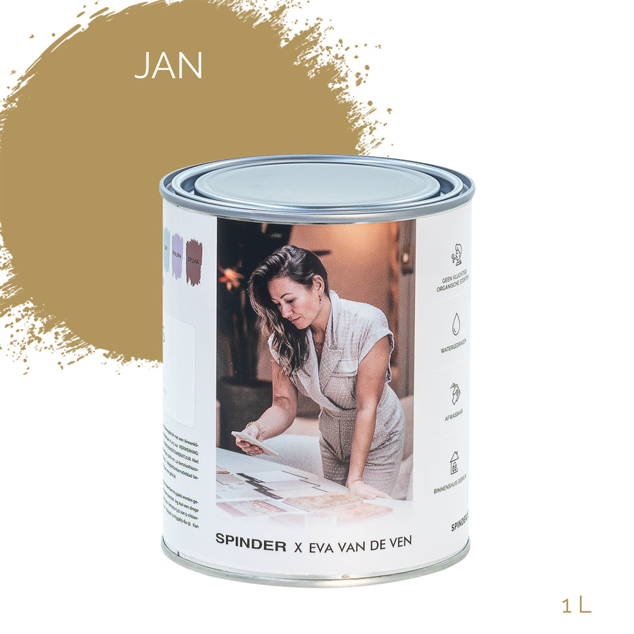 Muurverf Spinder X Eva Wall Paint jan