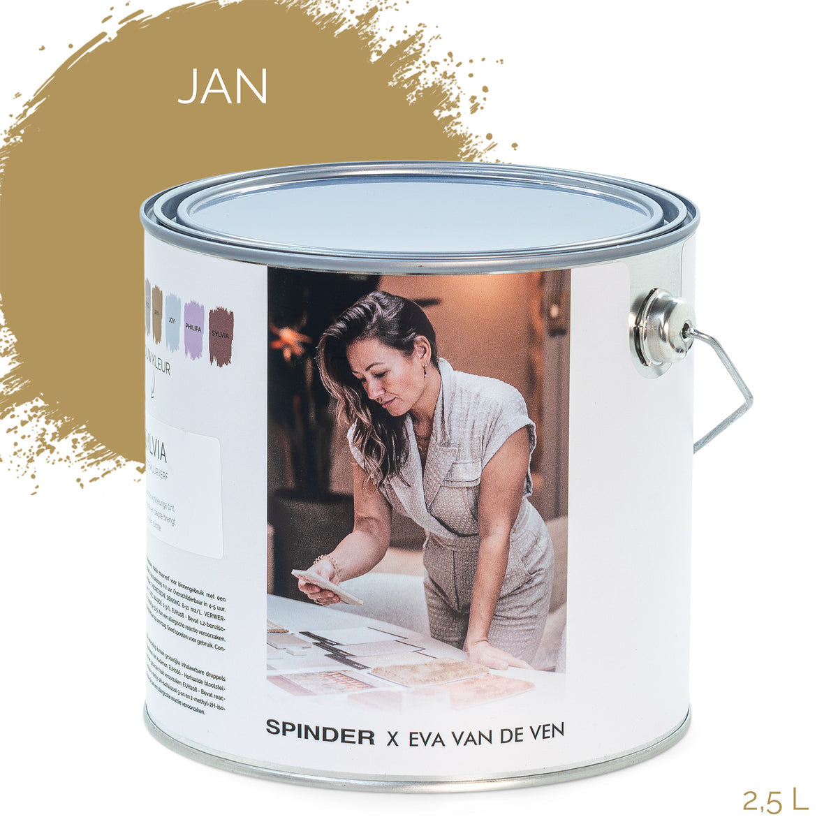 Muurverf Spinder X Eva Wall Paint jan