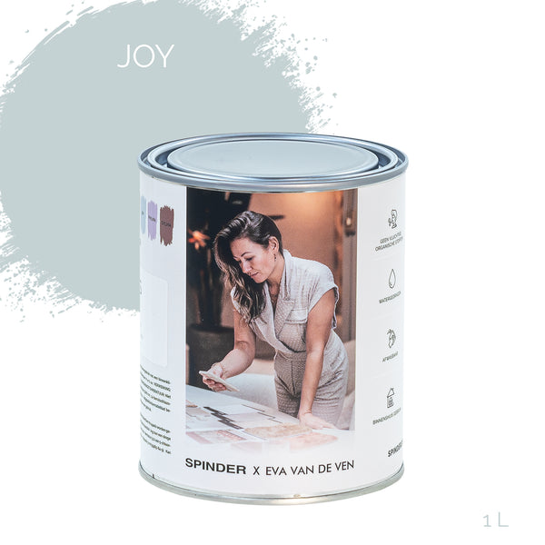 Muurverf Spinder X Eva Wall Paint joy