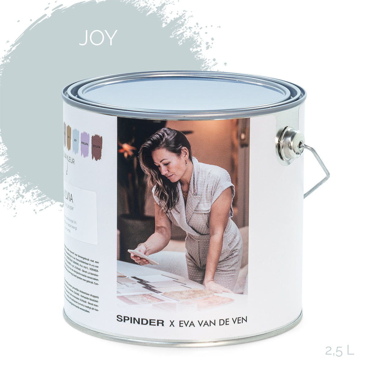 Muurverf Spinder X Eva Wall Paint joy