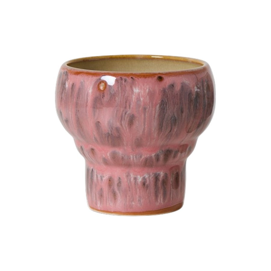 Lungomok 70s ceramics expression roze