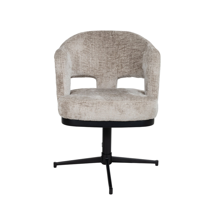 Friso armstoel - draaipoot 360 - solo - liver 170