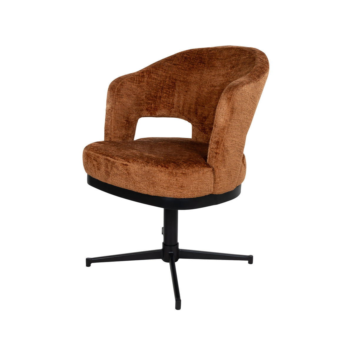 Friso armstoel - draaipoot 360 - solo - brandy 272