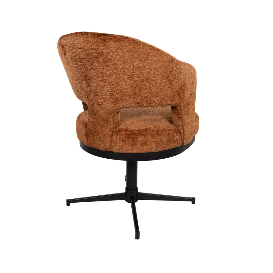 Friso armstoel - draaipoot 360 - solo - brandy 272
