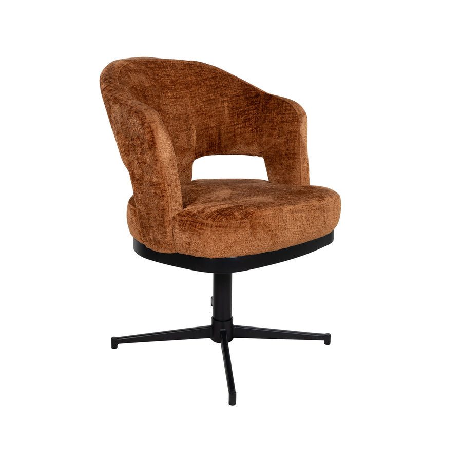 Friso armstoel - draaipoot 360 - solo - brandy 272