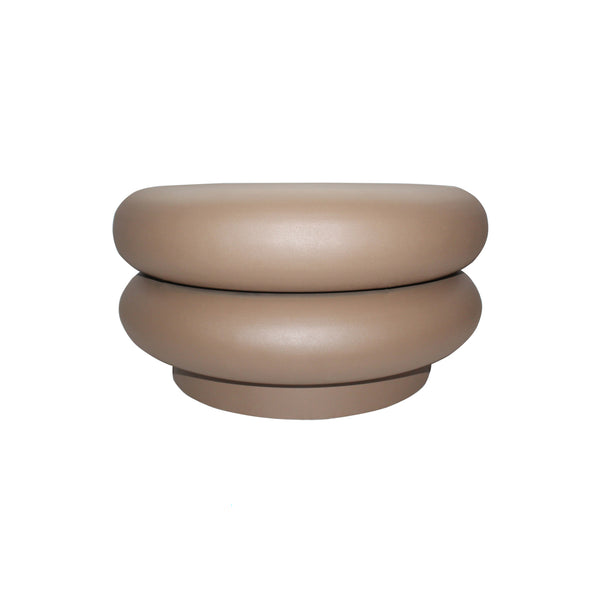 Edam salontafel, ø68, h35, brown