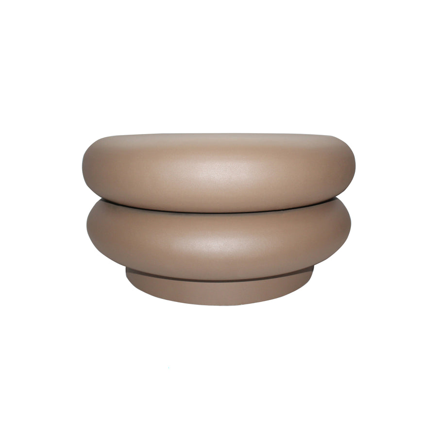Edam salontafel, ø68, h35, brown