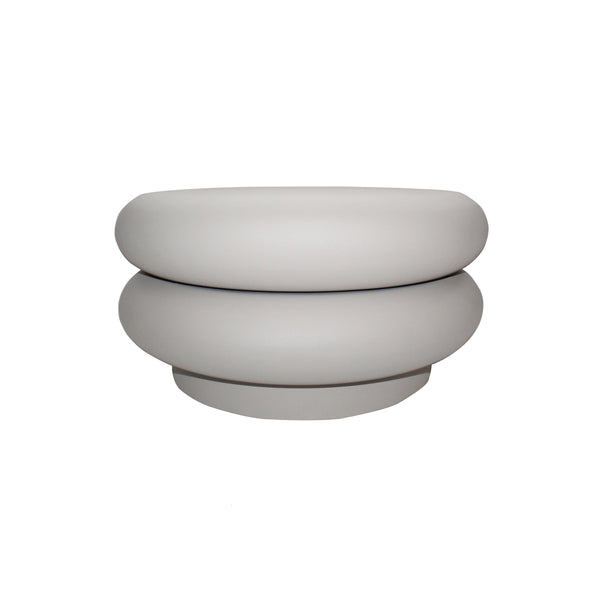 Edam salontafel, ø68, h35, off-white