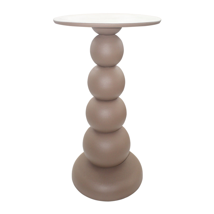 Gouda plantentafel, ø51, h98, brown